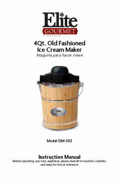 Elite Gourmet Ice Cream Maker Instruction Manual-page_pdf